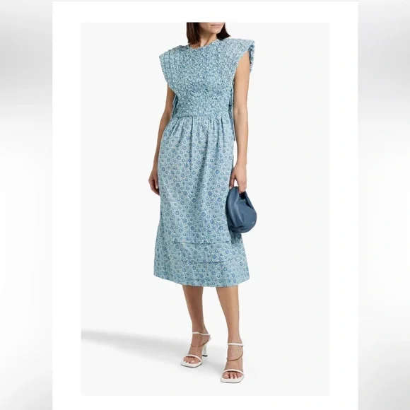 sam edelman strapless embroidered sequin cocktail dress Vesna Embroidery Short Sleeve Dress – Shop the Holiday main image 0